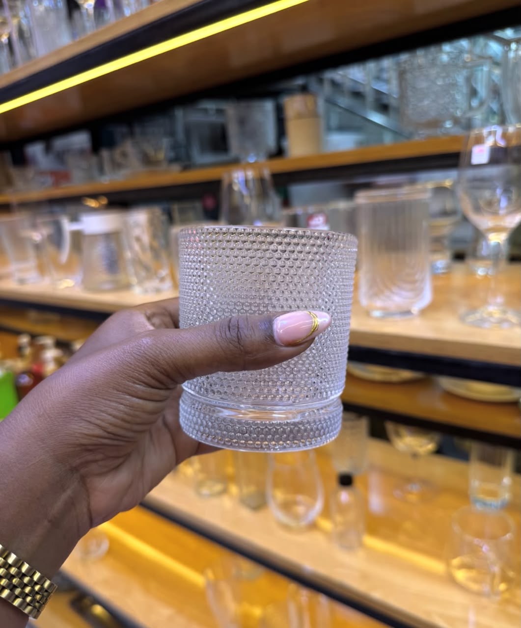 short glass