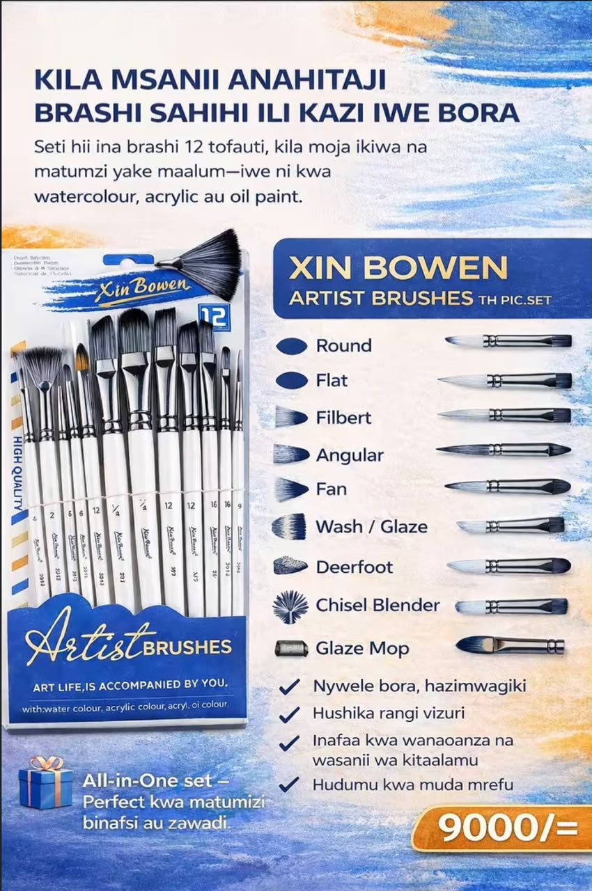 Xin bowen artist brushes