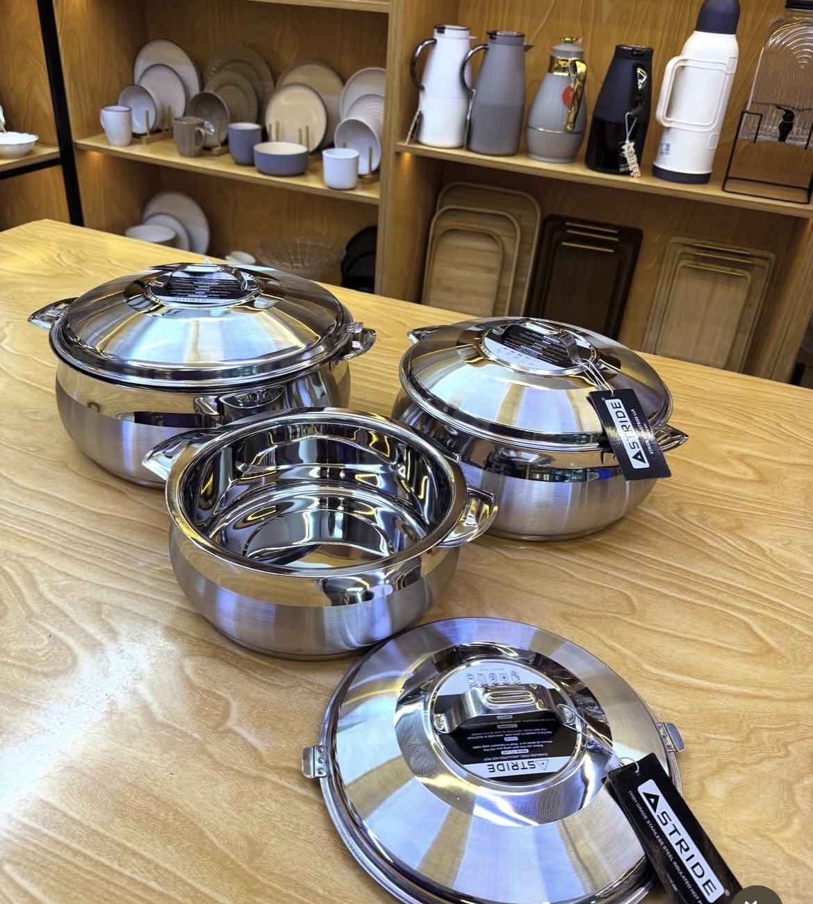 silver serving bowls