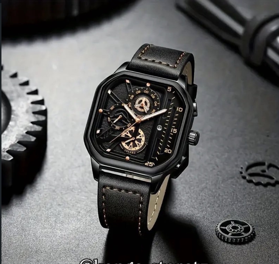 male elegant watch