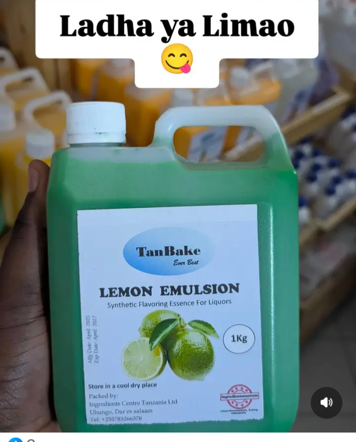 Lemon emulsion