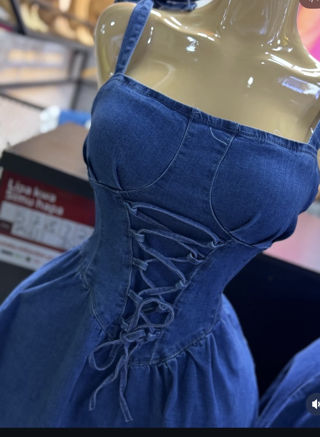 denim dress