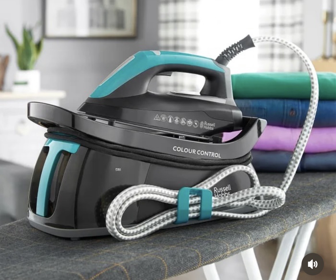 color control steam iron
