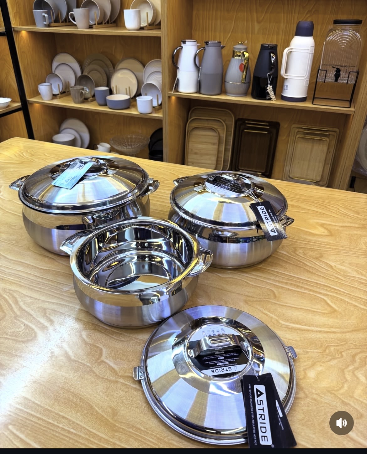 silver hotpot set