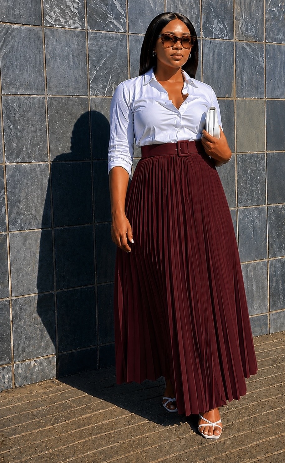 pleates skirt