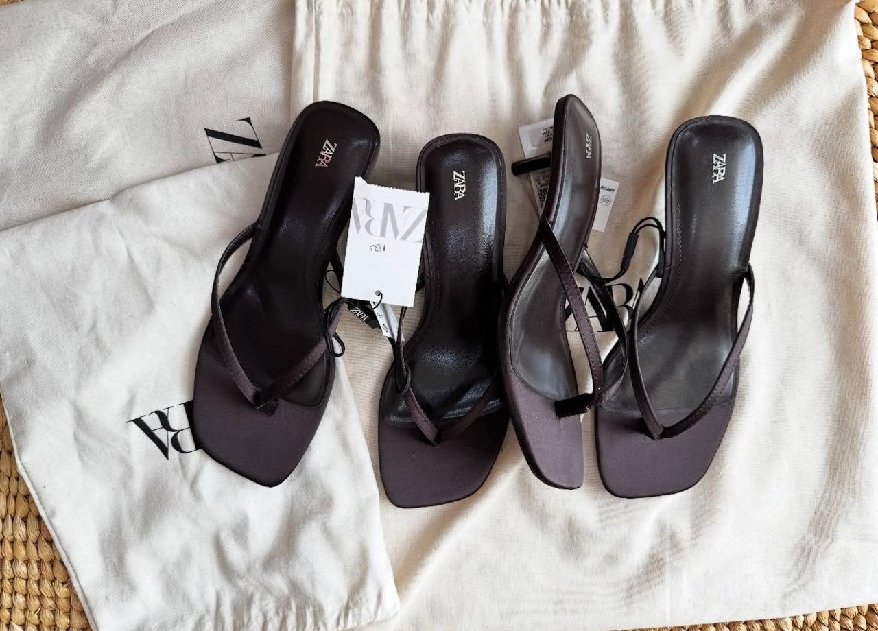 zara mid heels
