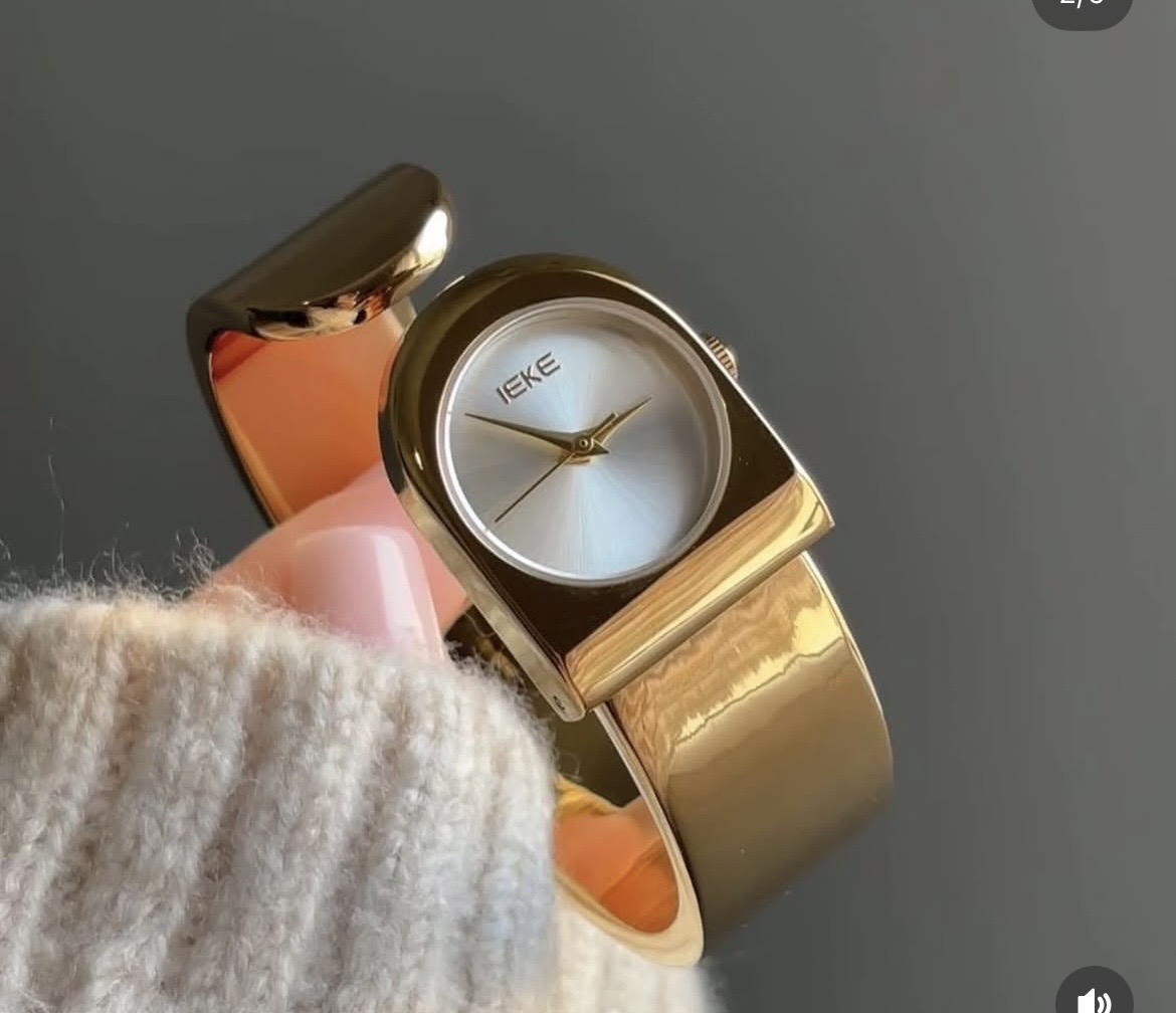gold cuff bangle