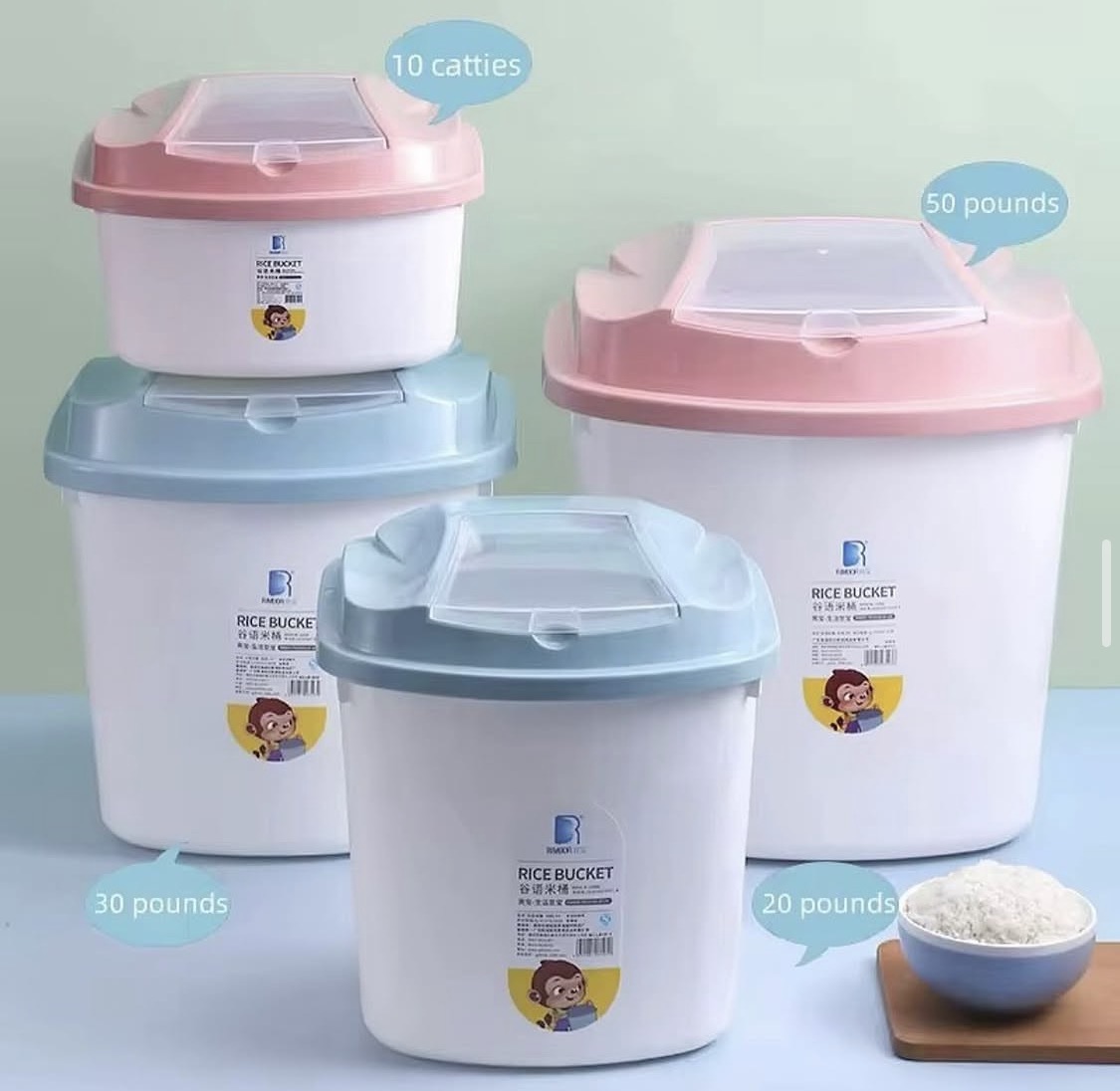 Rice bucket